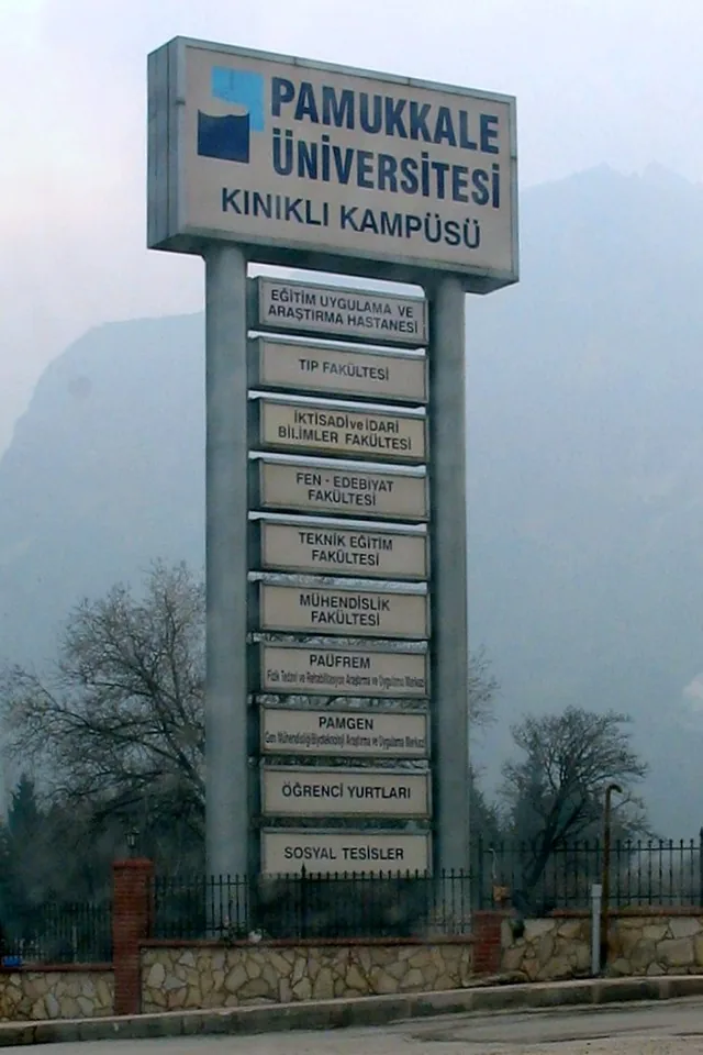 Pamukkale Universitesi tabela